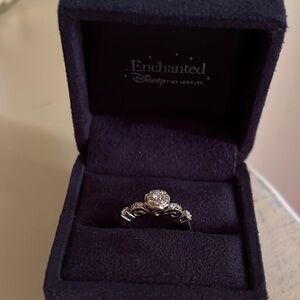 Disney Enchanted Cinderella Silver Ring